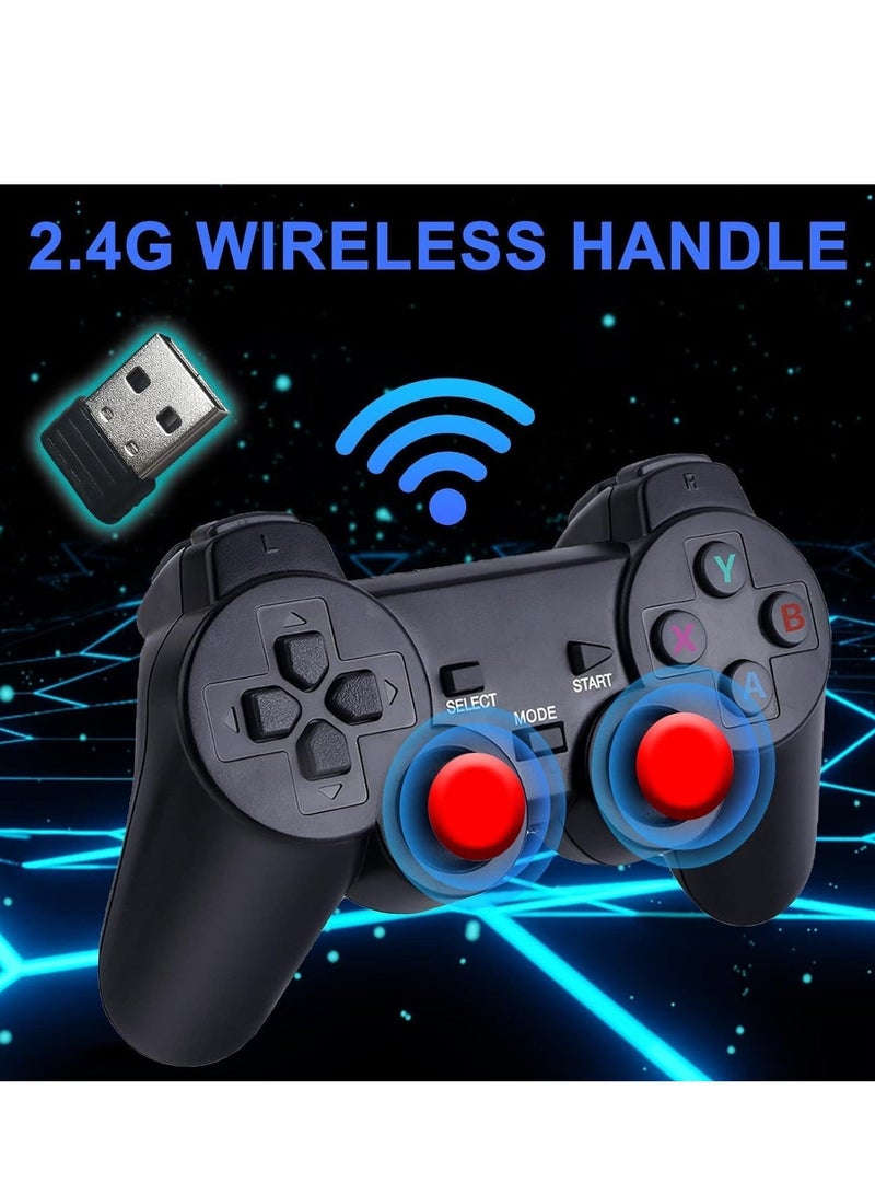 Retro Gaming Console, Nostalgia Stick Game, Wireless Retro Play Game Stick, Plug and Play Video Game Stick Built-in 20000+Games, with Dual 2.4G Wireless Controllers - Image 4