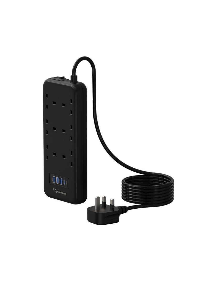 Goaltage - EXT02 PowerStrip Extension with On-Off Switch, Safety Protection, and Multi-Plug Functionality - Image 1