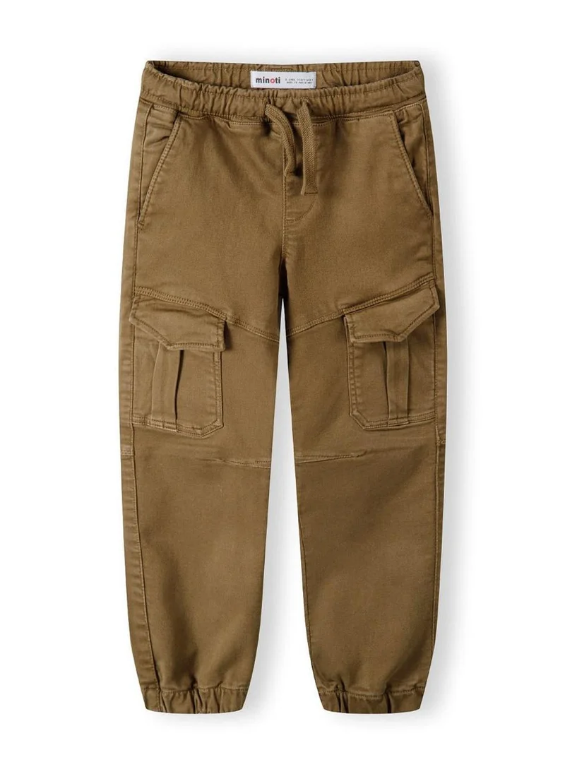MINOTI Teen Boys Knitted Cargo Trousers with Drawcord