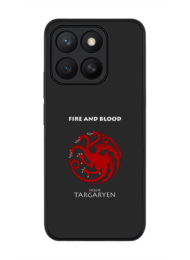 Stylizedd For Honor X8c Case,Slim fit Camera Protection, Shockproof Thin Phone cover  - GOT House Targaryen