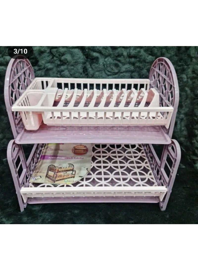 مطبقية دورين- ٢ دور ب ٢ صينيه..مقاس 28 * 36 * h 36 سم  - Image 2