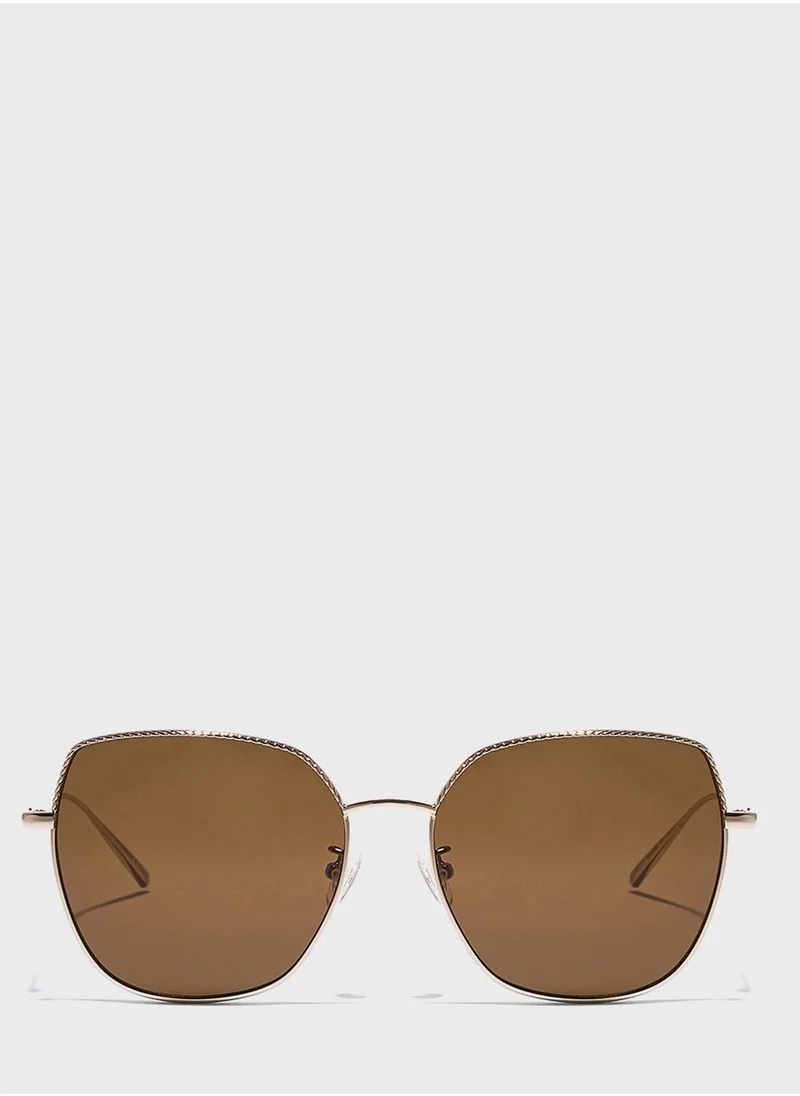 30Sundays Sage Oversized Sunglasses