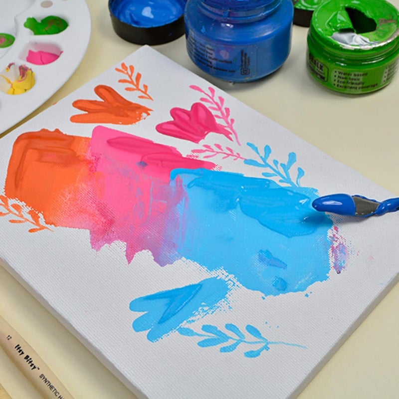 itsy-bitsy طلاء الطباشير باللون الوردي للباليه - 50 مل | طلاء الطباشير للأثاث الخشبي، الجدران، ديكور المنزل، الزجاج، الورق، أواني الطين وطلاء الطباشير الأكريليكي غير اللامع | طلاء متعدد الأسطح - Image 3