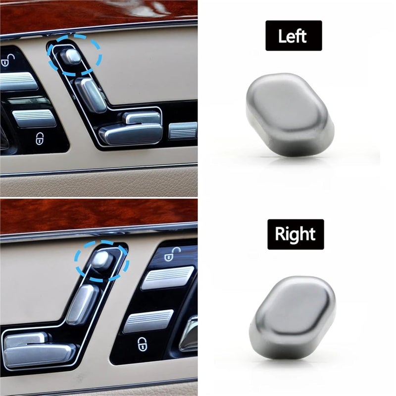 DEMULAX Car Seat Adjustment Switch Button Cover - Image 5
