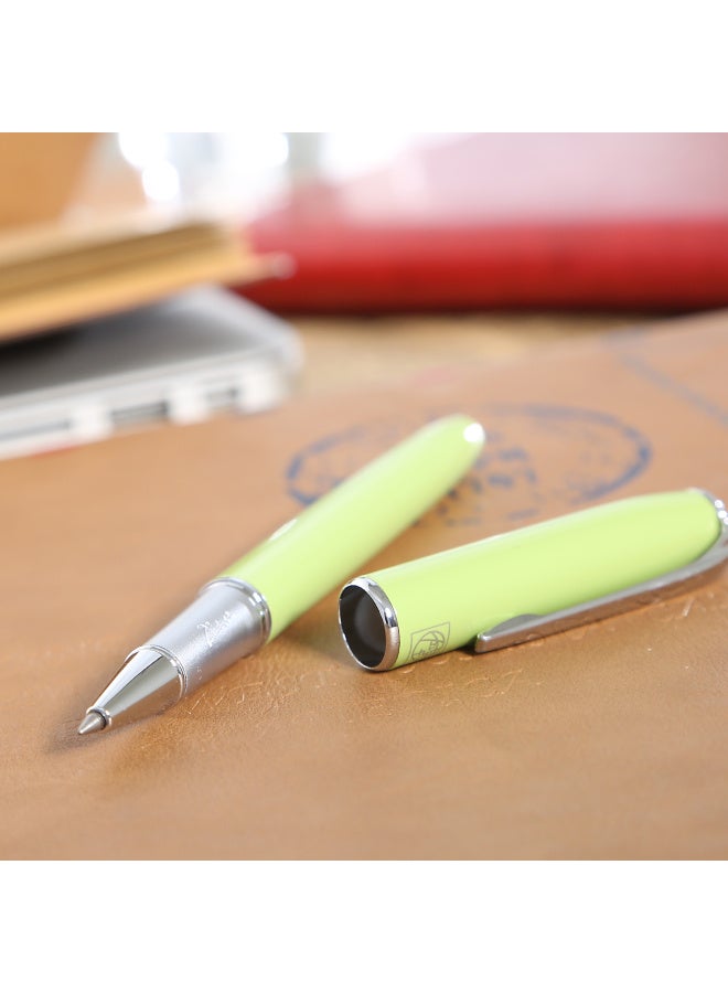 Pimio Signature Pen Business Office Gift Ballpoint Pen Adult Signature Pen Student Calligraphy Pen Male Female Graduation Gift 0.5mm 916 Light Green - Image 2