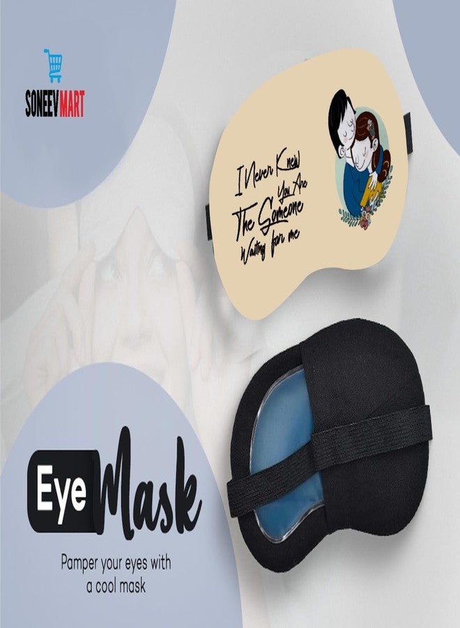 SONEEV MART Luxury Cooling Gel Eye Mask for Puffy Eyes & Dark Circles | Reusable Cold Therapy Eye Pad for Headache, Eye Fatigue & Relaxation | Soothing Sleep & Spa Mask [PACK OF 2] - Image 5