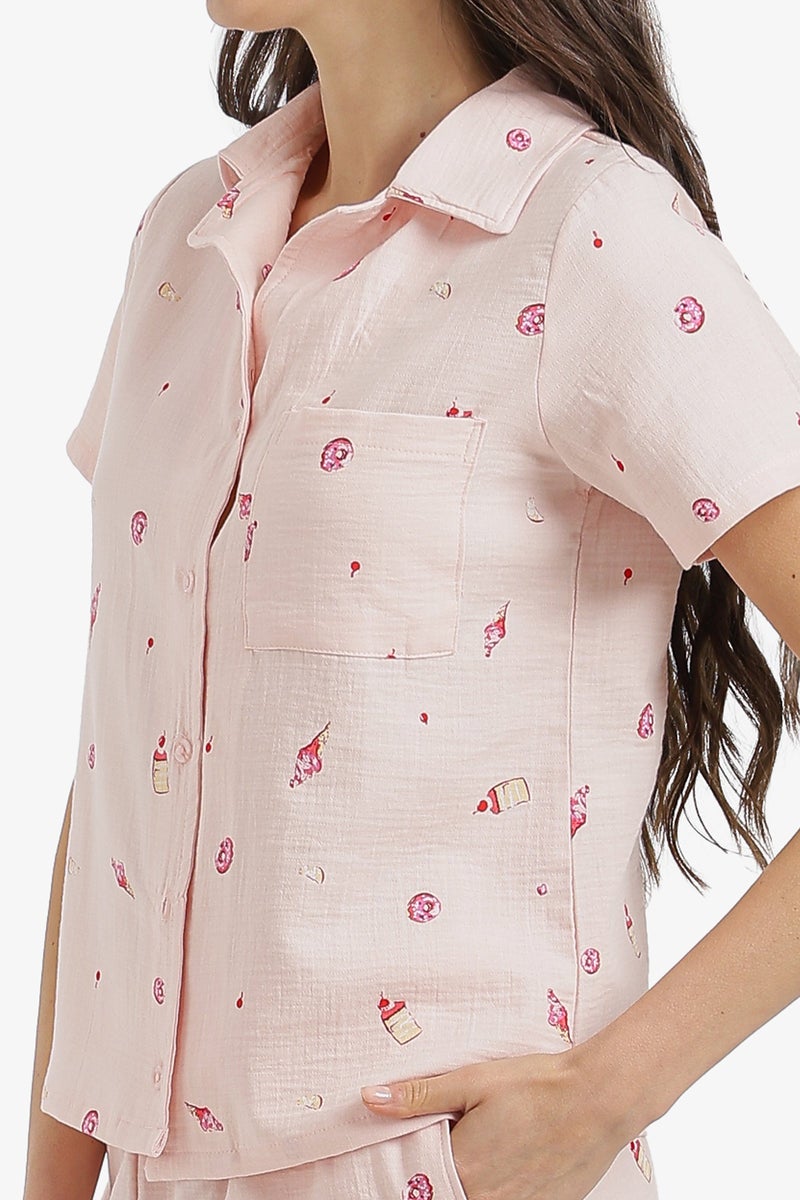 Carina Whimsical Dessert Pyjama Set - Image 5