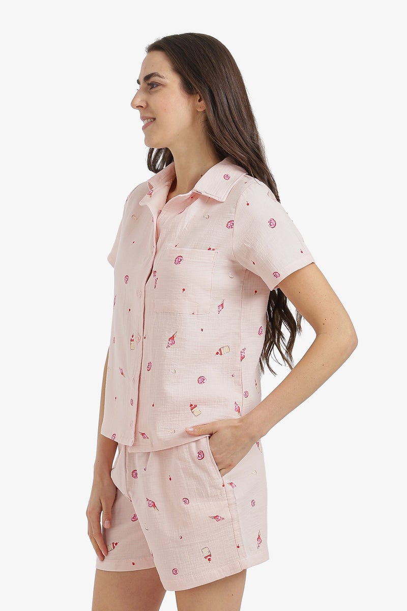 Carina Whimsical Dessert Pyjama Set - Image 3