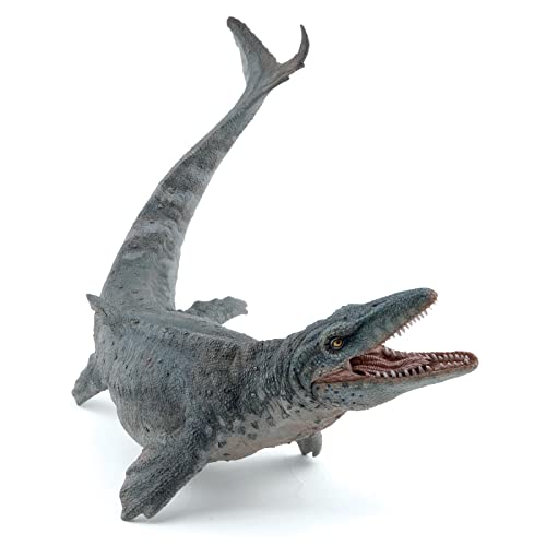 Papo Realistic Mosasaurus Dinosaur Figure Ages 3 Cretaceous Collection Educational Play Predatory Marine Dinosaur Gift Idea Toy for Girls and Boys 255 Cm X 15 Cm X 11 Cm - Image 1