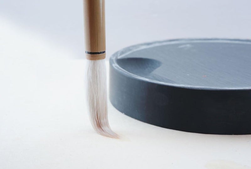 Easyou Hu Brush Chinese Calligraphy Sumi Drawing Brush Mixed Hair(Wolf+Goat Hair) 0.95 * 5cm(0.37"*1.97") hsxy M - Image 3