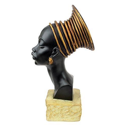 Design Toscano Nubian Kandake Sculptural Bust, Single - Image 3