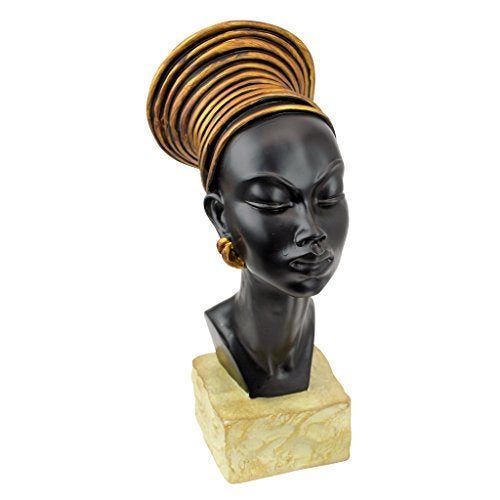 Design Toscano Nubian Kandake Sculptural Bust, Single - Image 1