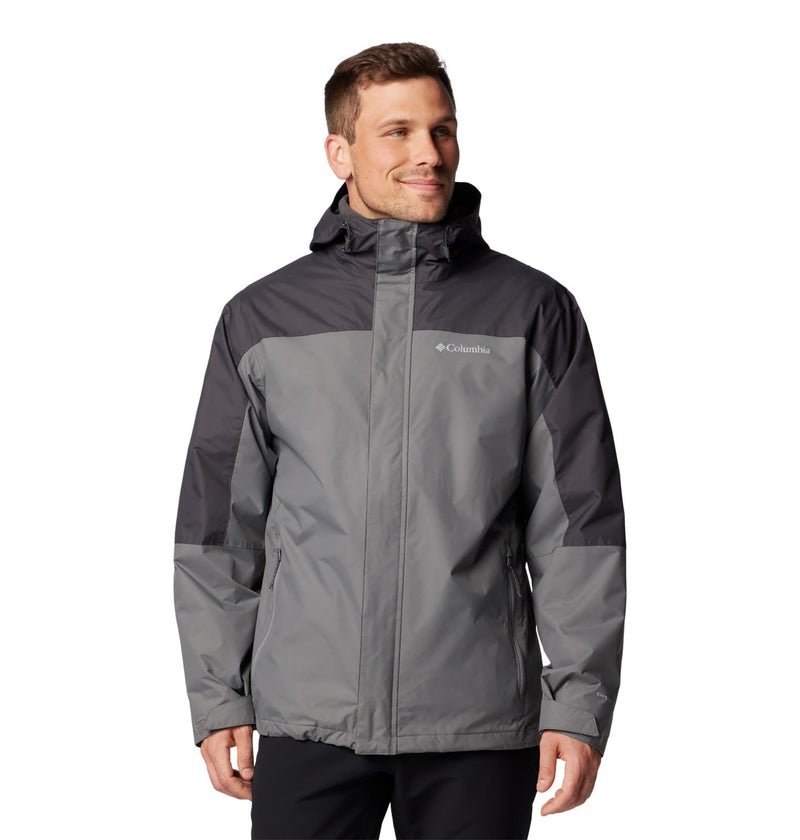 Columbia Mens Tunnel Falls II Interchange Jacket City GreyShark Large - Image 2
