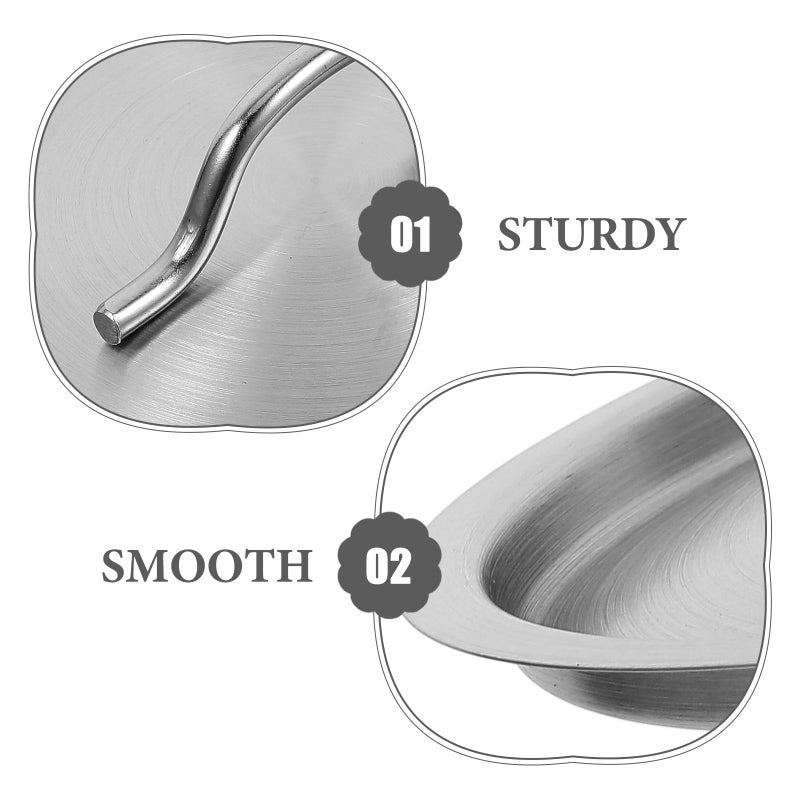 Universal 20cm Stainless Steel Pot Lid Heavy Duty Replacement Cover for Cookware - Image 4