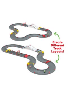 Quercetti Big Marbledrome Marble Race Track Beginner Marble Run Includes 60 Pieces With Over 10 Feet Of Track Ramps And Obstacles 3 Large Marbles For Kids Ages 3 Years And Up  - Image 3