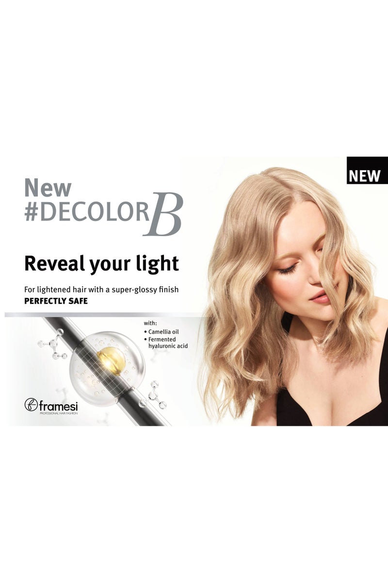 framesi Decolor B Cool Blonde Plus - Anti-yellow | Hair Shampo 250 ml - Image 4