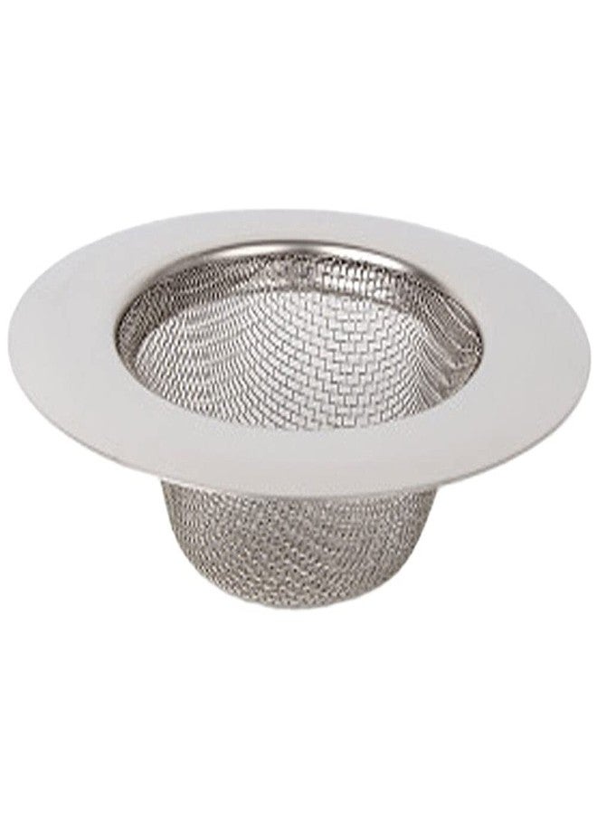 MLD Kitchen Sink Strainer Stainless Steel, Kitchen Sink Drain Strainer, Sink Strainers for Kitchen Sinks (Inner Ring Size- 4 CM, Material-Stainless Steel) - Image 1