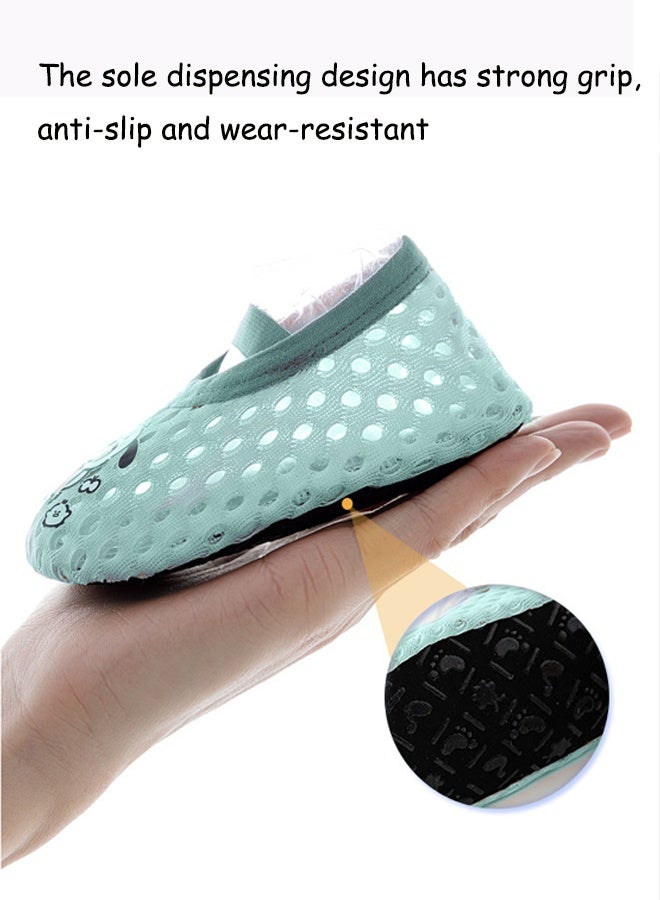 Aissiora Size M Baby floor shoes Baby walking shoes Baby floor socks Non-slip soft-soled shoes Baby mesh shoes Cartoon children's shoes - Image 5