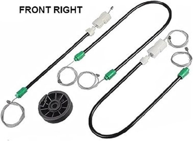 Wivplex Window Regulator Repair Kit for Nissan Qashqai - Image 2