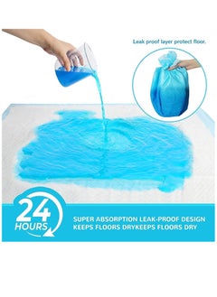 TYCOM Dog and Puppy Training Pads 40pcs, Disposable Dog Pee Pads, Ultra Absorbent & Leak-Proof Pet Underpads, Dry Quickly Pee Pad for Dog Cats Rabbits or Other House Training Pets 60*60 cm.  - Image 2