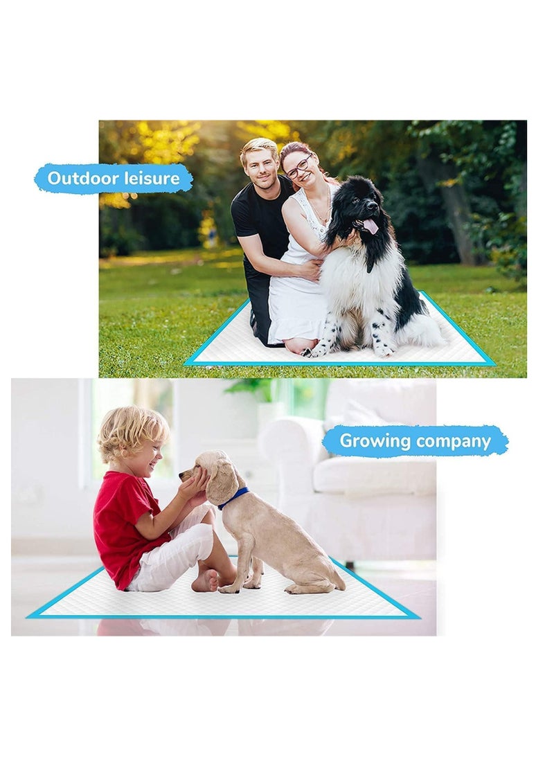 TYCOM Dog and Puppy Training Pads 40pcs, Disposable Dog Pee Pads, Ultra Absorbent & Leak-Proof Pet Underpads, Dry Quickly Pee Pad for Dog Cats Rabbits or Other House Training Pets 60*60 cm.  - Image 3