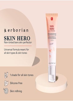 erborian ERBORIAN Skin Hero - Bare Skin Perfector with Ginseng, 40ml - Skin Smoothing & Brightening Treatment  - Image 5