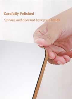 Generic Vanity Mirror, Portable Wooden Table Mirror, 360° Rotation Adjustment, Suitable for Dressing Table, Bathroom, Office, Dormitory  - Image 4