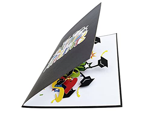 Teabug Cards Congrats Graduation Pop Up Card, 3D Newly Grads Congratulations Card - Image 4