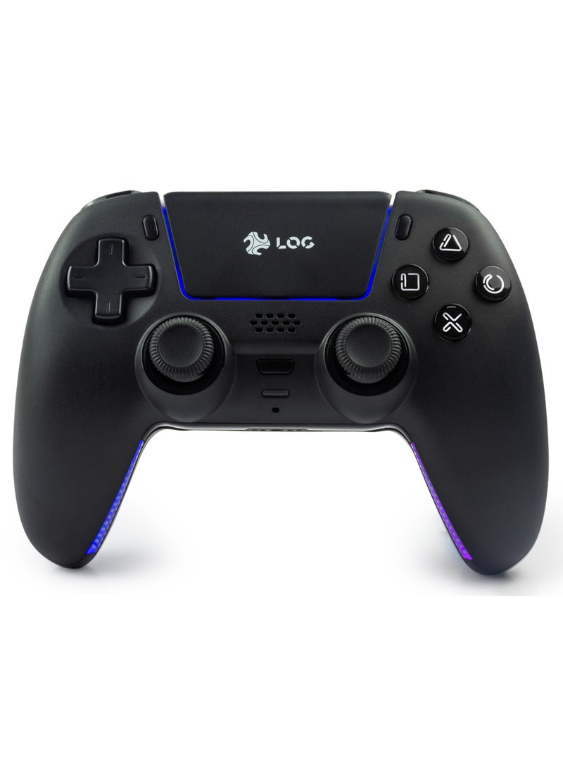 LOG Wireless Controller For PlayStation 5 - Black - Image 1