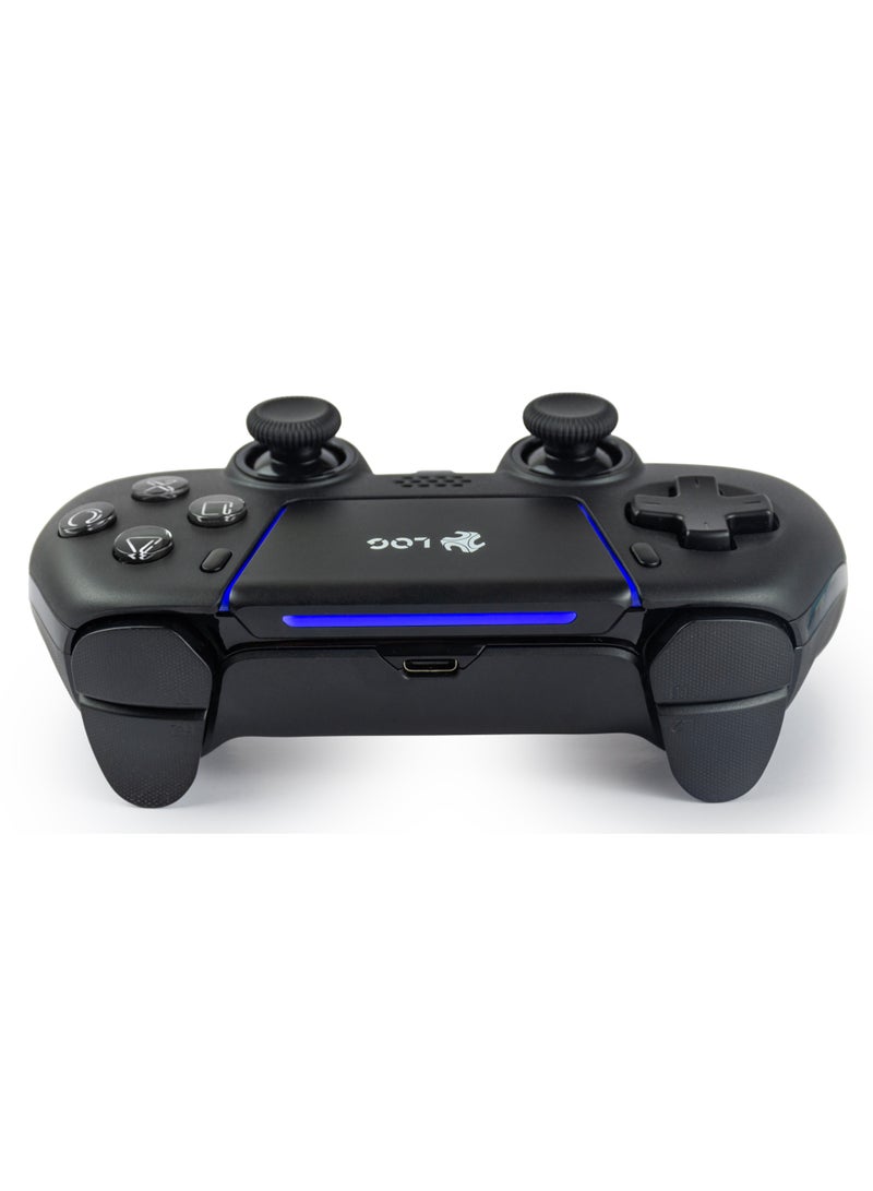 LOG Wireless Controller For PlayStation 5 - Black - Image 3
