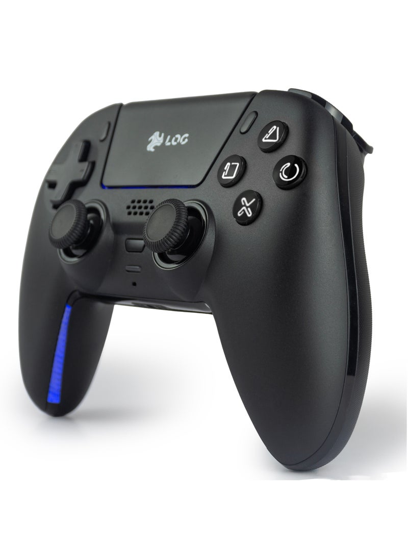 LOG Wireless Controller For PlayStation 5 - Black - Image 2