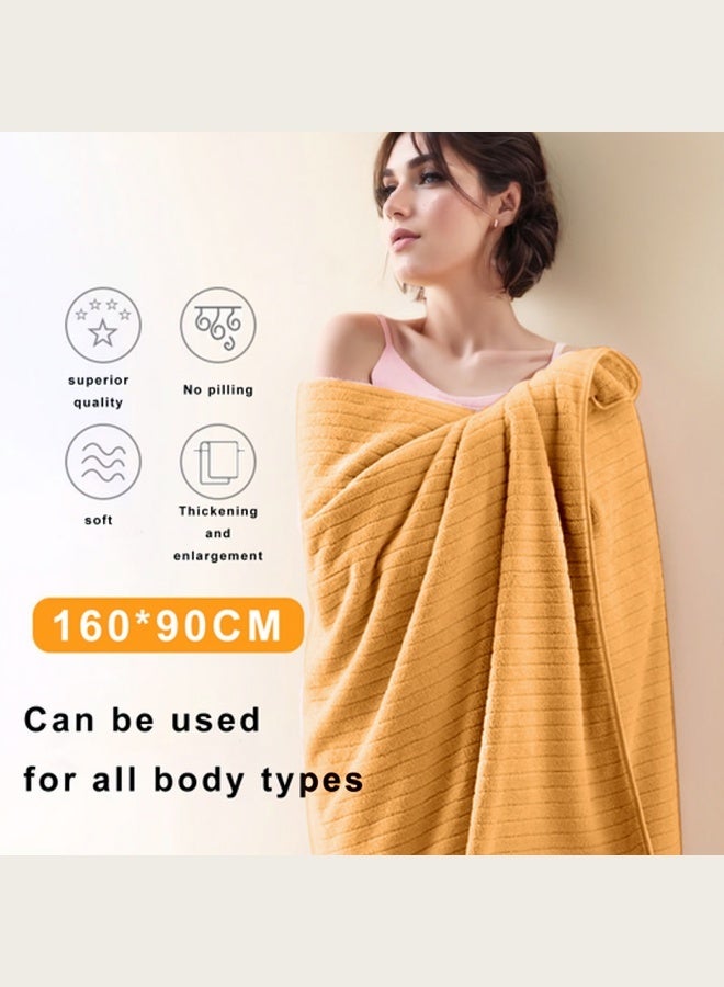 محجر منشفة ألياف دقيقة 90x160 سم 1 PCS منشفة ألياف دقيقة ناعمة، متينة وخفيفة الوزن - Image 5