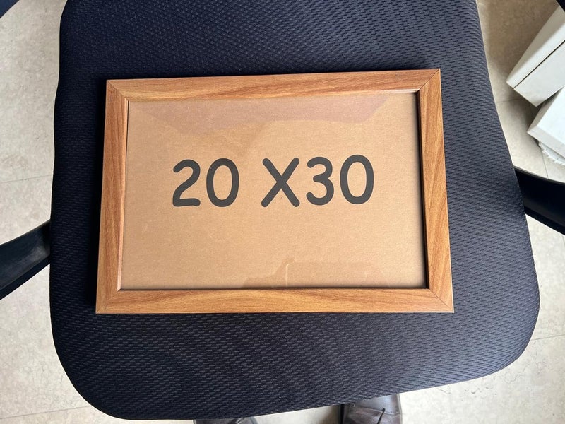 A4 20 by 30 Wooden UP TO DATE Certificate and Photo Frame - Image 3