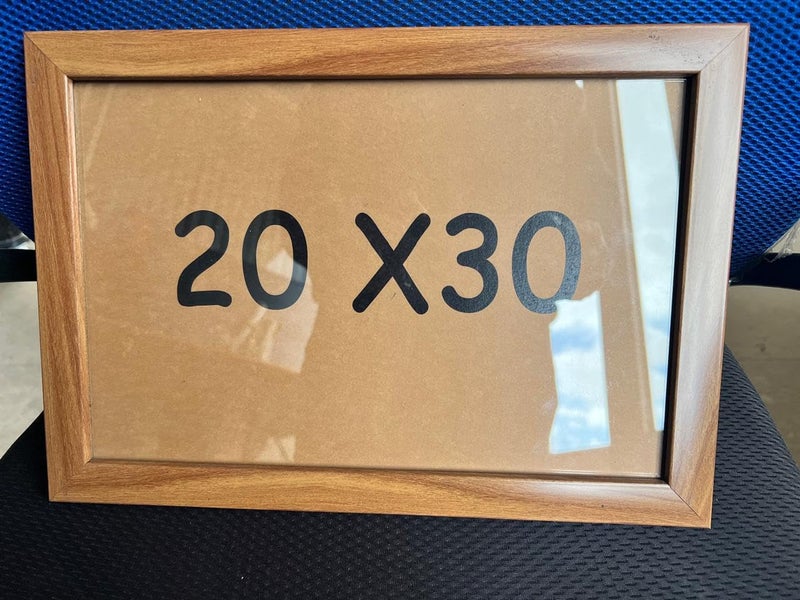 A4 20 by 30 Wooden UP TO DATE Certificate and Photo Frame - Image 1