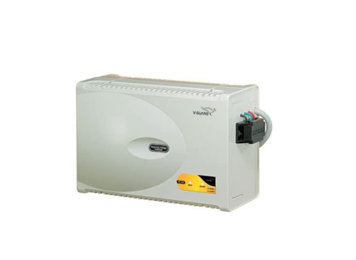 V-Guard Vx-400 170-270V Electronic Voltage Stabilizer For Upto 1.5 Ton Ac With 3 Years Warranty, Grey - Image 4