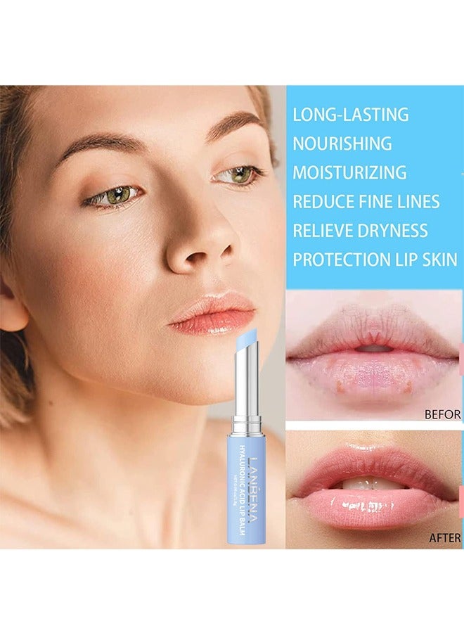 لان بينا مرطب الشفاه بحمض الهيالورونيك - يغذي ويرطب لفترة طويلة - يقلل من الخطوط الدقيقة - يخفف الجفاف وحماية طويلة الأمد 1.8 جرام - Image 5