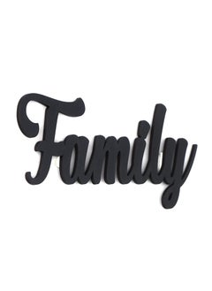 Webelkart Webelkart Designer Family MDF Cutout Ready to Hang Home Décor Wall Art - 4.50" x 11"  - Image 3