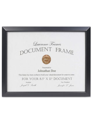 Lawrence Frames 85x11 Black Wood Certificate Estero Picture Frame - pzsku/Z9721D835A4EA4806DDB4Z/45/1749490724/b92bc72d-745d-4c3a-892c-d3d052cc258d