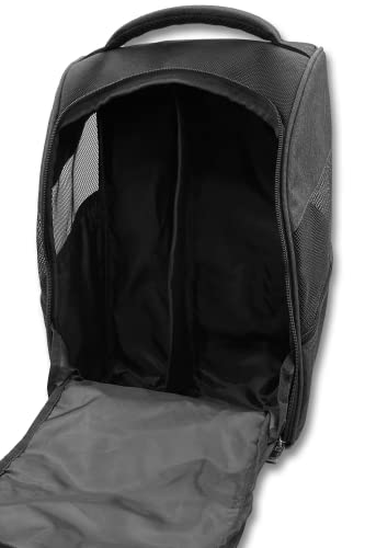 CaddyDaddy Premium Golf Shoe Bag with Ventilated Sides, Internal Shoe Divider, Zipper Closure, Nylon Material, Unisex, Fits Up to Men's Size 14 - Image 4