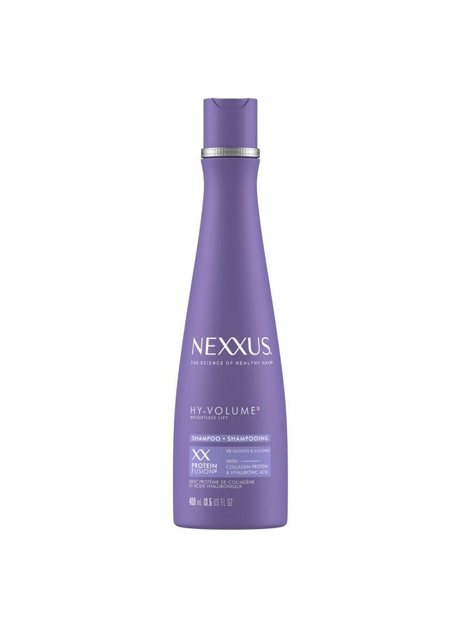 Nexxus HY-VOLUME Weightless Lift Shampoo PROTEIN FUSION with Collagen Protein & Hyaluronic Acid For Flat & Limp Hair for 48 Hours of Volume 13.5 Fl Oz - Image 1