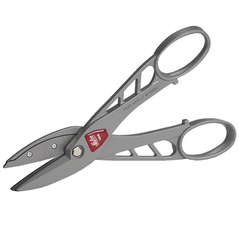 Malco Andy Snips Classic, 24 Guage cutting Capacity, Easy Sharpen and Replaceable Blades, Sheet Metal Snips, Tin Snip, Tinners, Made in USA (Pattern, 12 Inch)