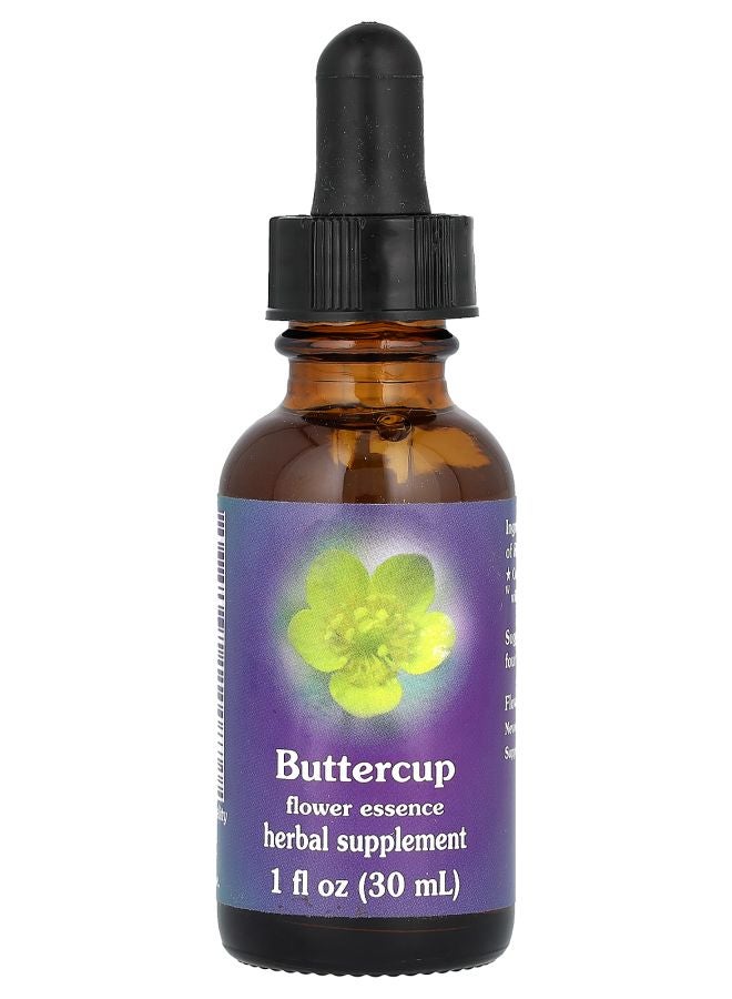 Buttercup Flower Essence 1 fl oz (30 ml)