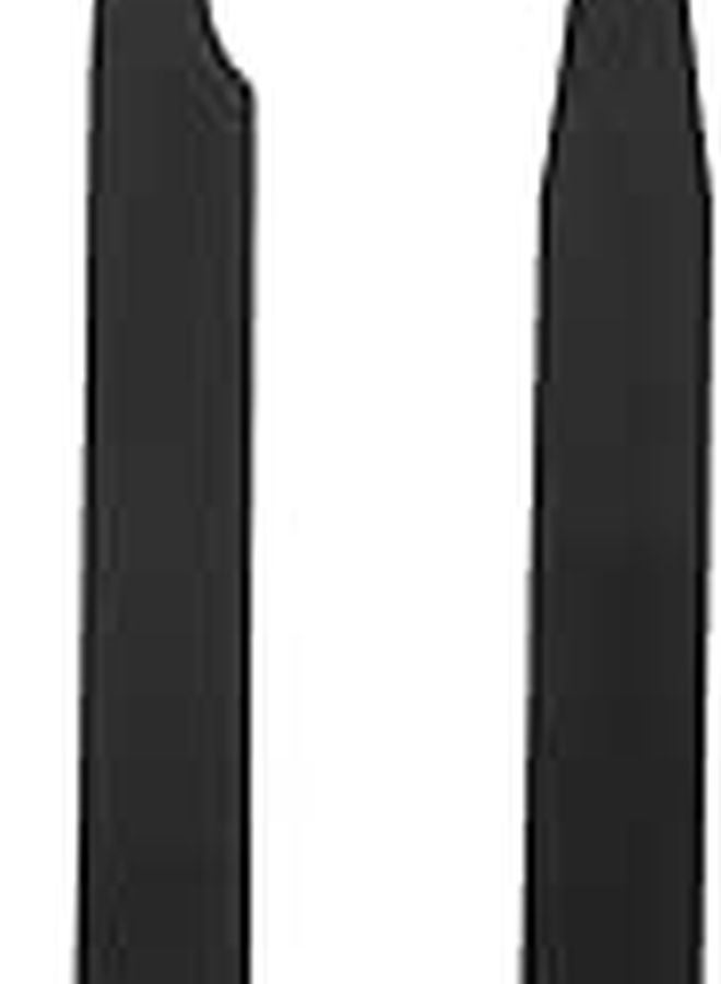 2 Pcs Stainless Steel Tweezers Set With Bent And Straight Tip For Electronics Repair - Image 1