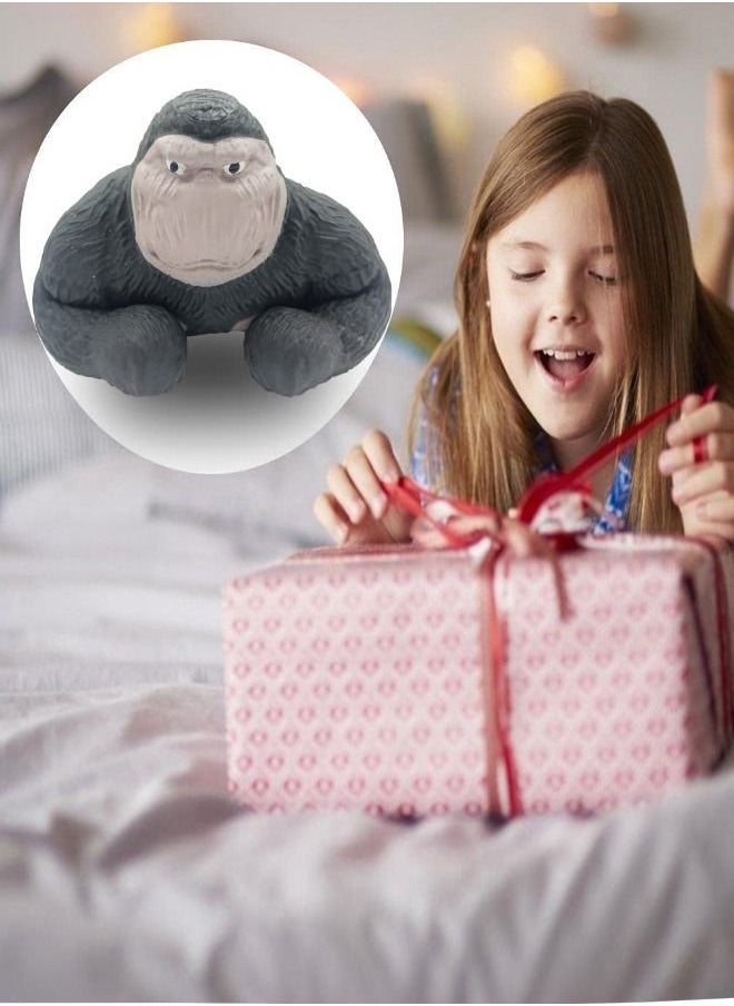Verona - Wavenly Large Stretchable Gorilla Figures For Kids and Adults Stress Relief Toy Black Color - Image 1