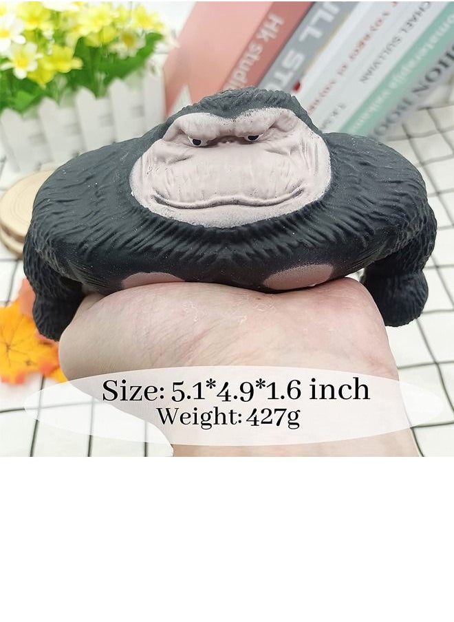 Verona - Wavenly Large Stretchable Gorilla Figures For Kids and Adults Stress Relief Toy Black Color - Image 1