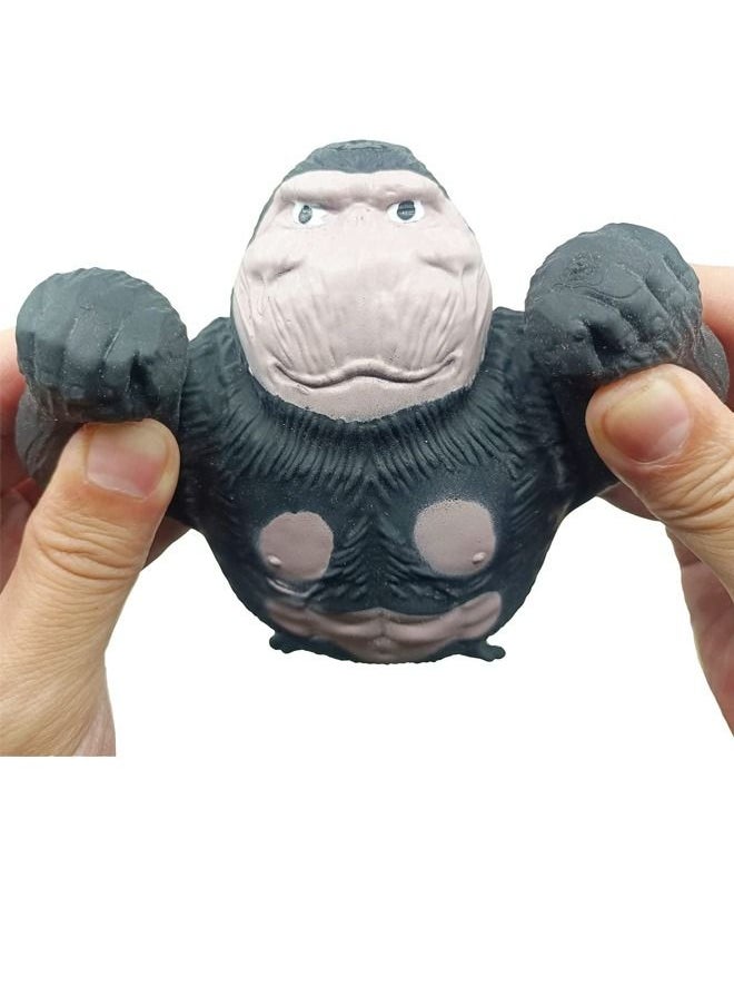 Verona - Wavenly Large Stretchable Gorilla Figures For Kids and Adults Stress Relief Toy Black Color - Image 1
