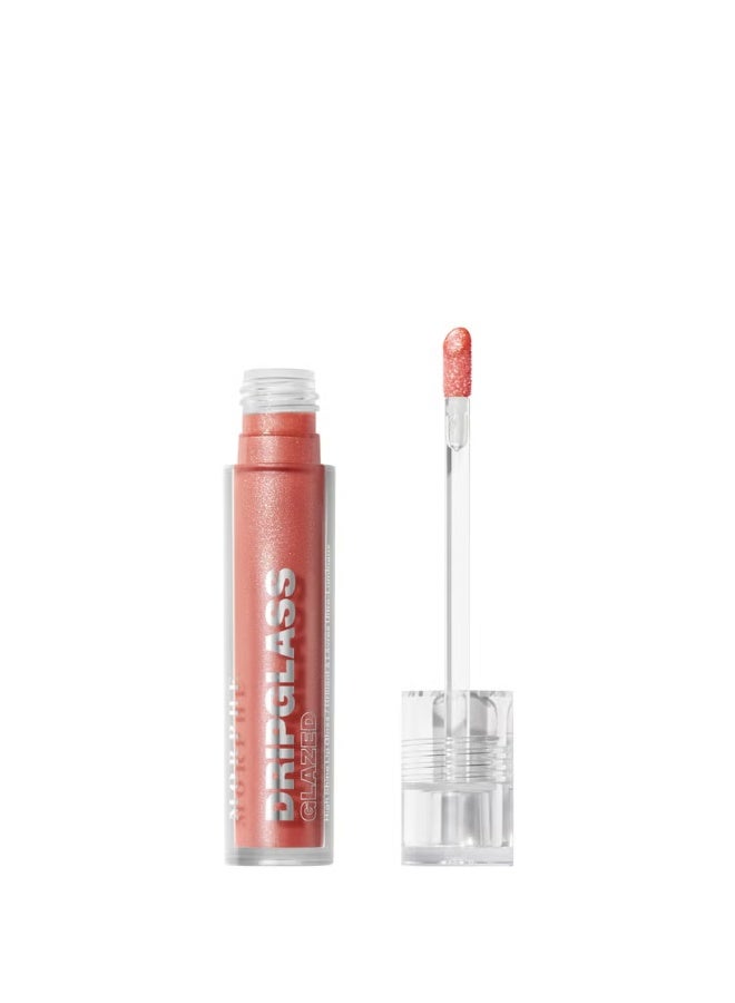Morphe Aurascape Dripglass Glazed Highshine Pearlized Lip Gloss - Cosmic Coral - Image 1
