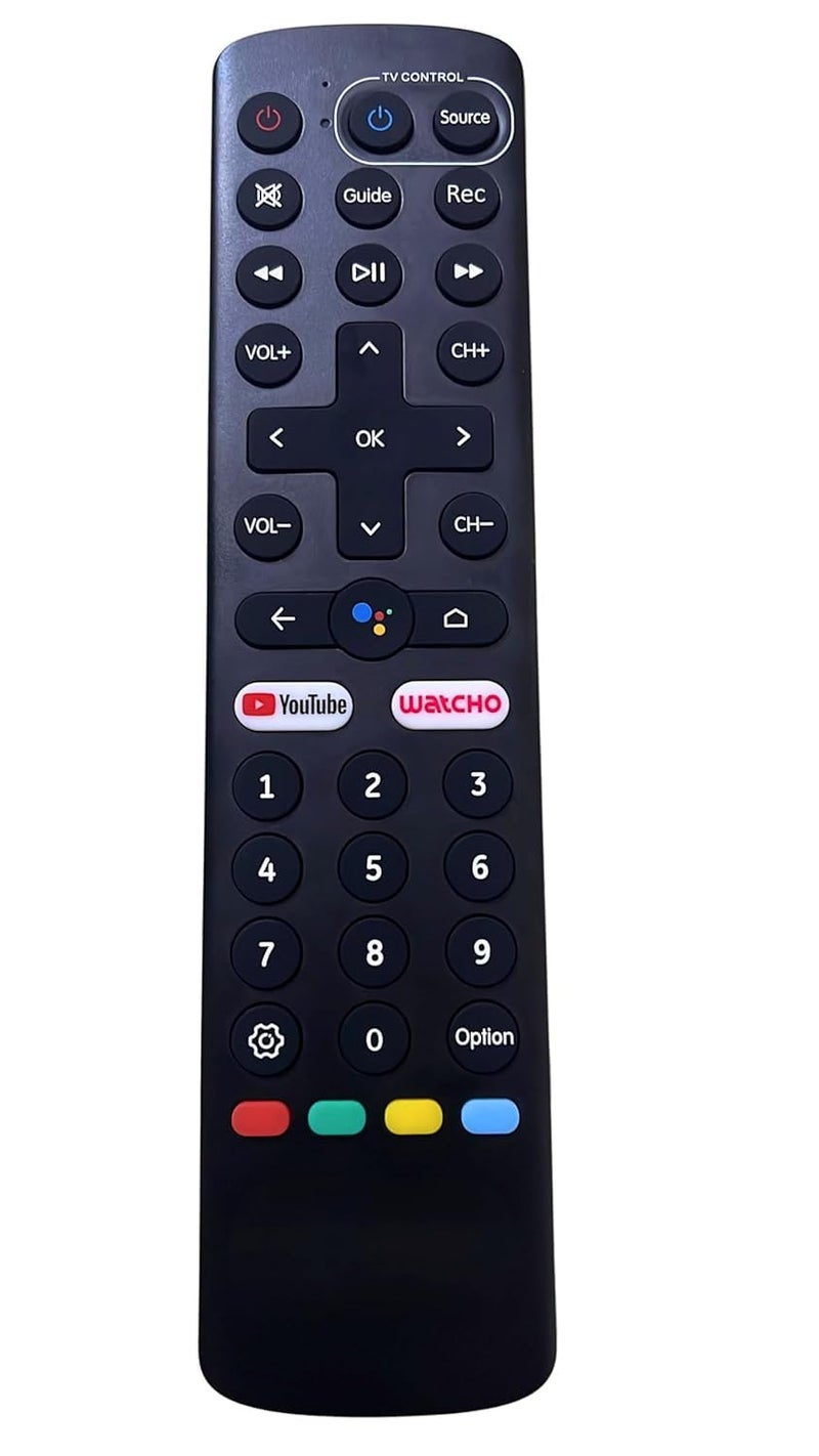 NEURONMART Original Set TOP Box Smart HUB Android Remote D-805XATV HD Compatible with Dish TV D2H Smart HUB Android Box Voice Remote - Image 1