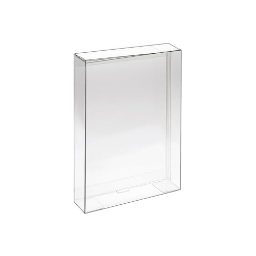 WICAREYO Box Protector Case,10Pcs Clear Cartridge Box Case Sleeve CIB Protector Compatible for PSP Games - Image 1