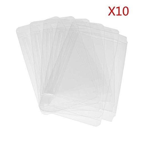 WICAREYO Box Protector Case,10Pcs Clear Cartridge Box Case Sleeve CIB Protector Compatible for PSP Games - Image 2